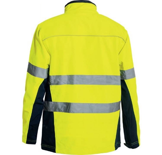 Picture of Bisley, Taped Hi Vis Soft Shell Jacket